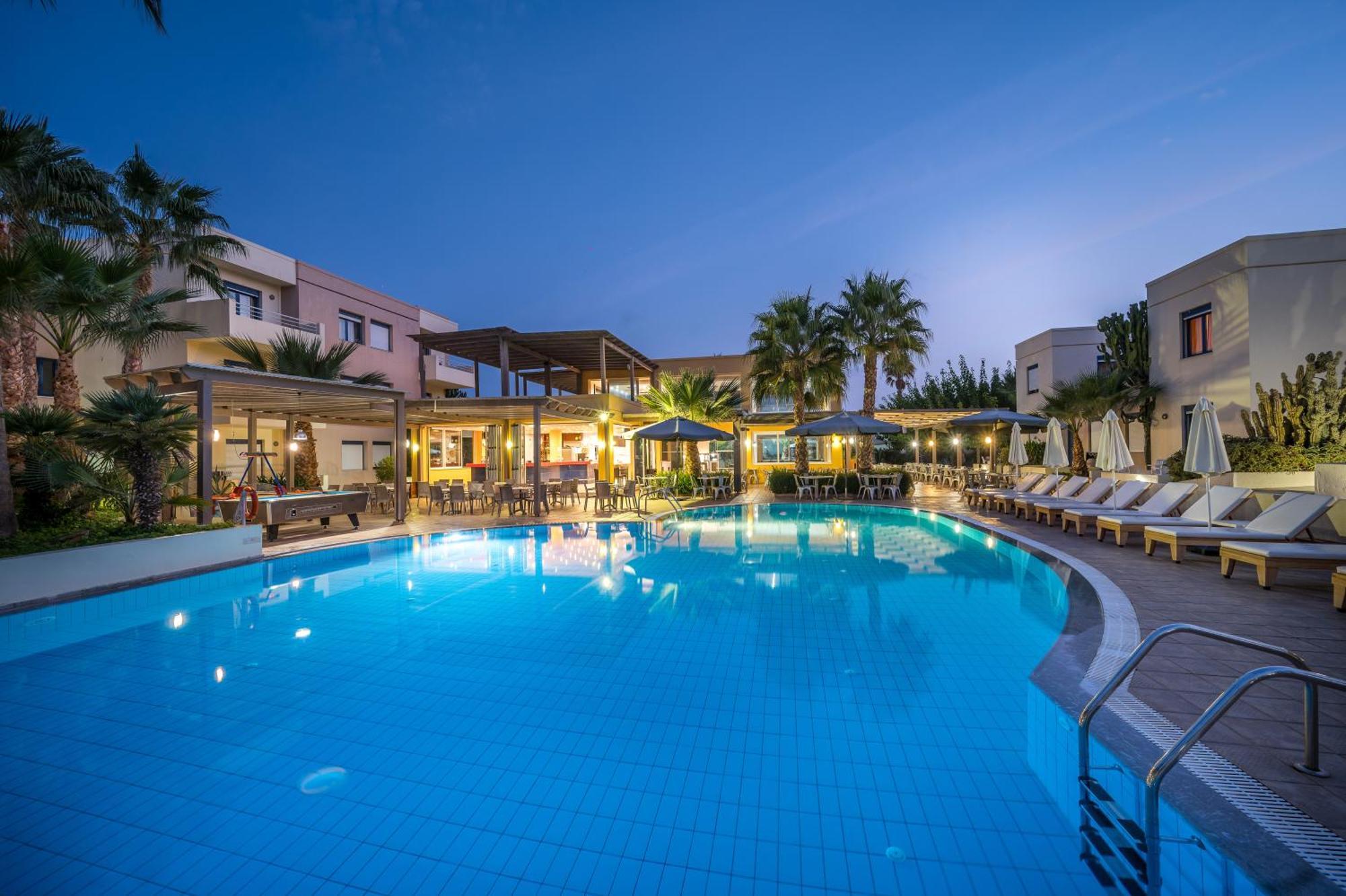 Meropi Hotel & Apartments Malia  Bagian luar foto